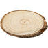 Natural Wood Slices: 9.5x6cm - 12pk | Buy Online from The Home Crafters