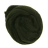 Natural Wool Roving: 10g: Dark Green | Buy Online from The Home Crafters