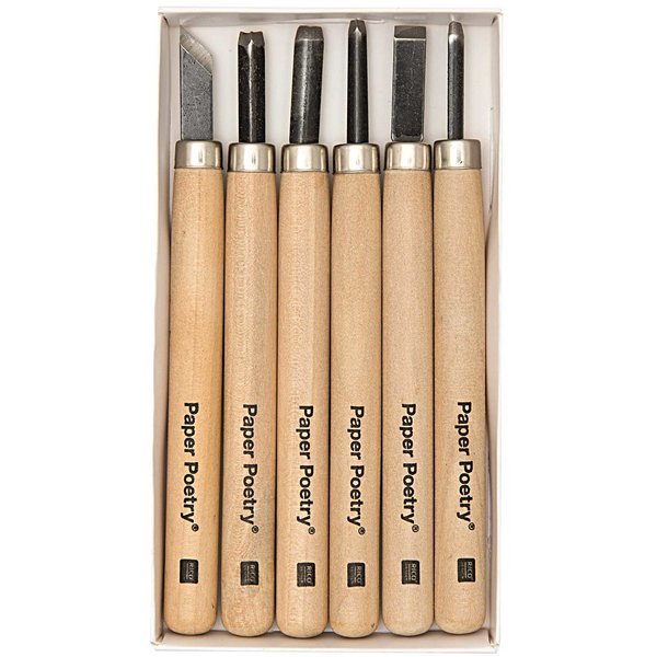 Paper Poetry Rubber Stamp Carving Tools | Buy Online from The Home Crafters