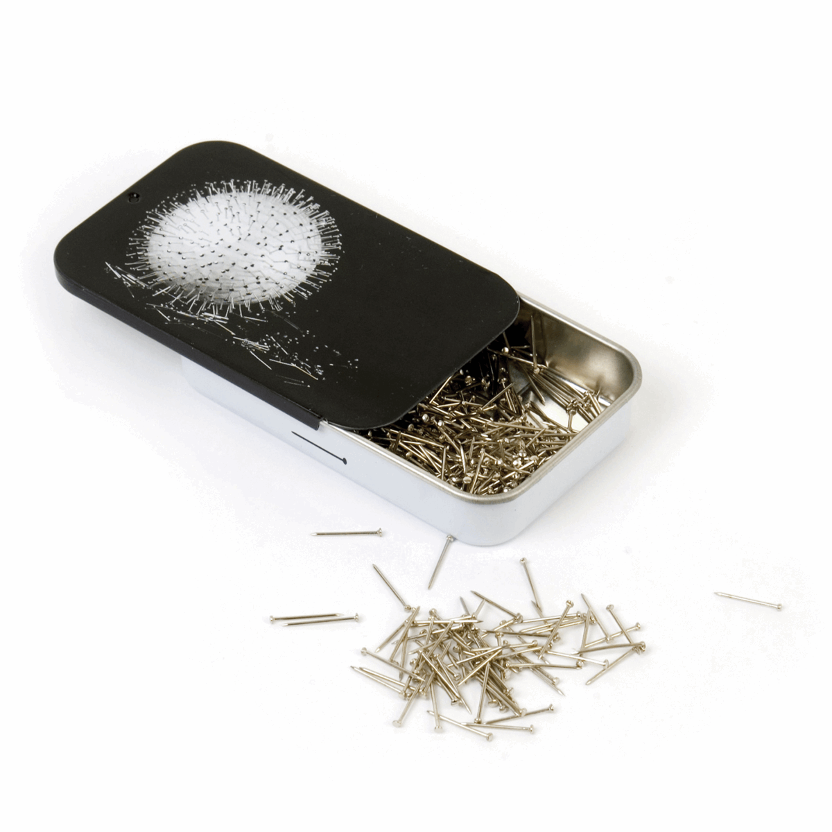 Pin Station Sequin Pins in Tin | Buy Online from The Home Crafters