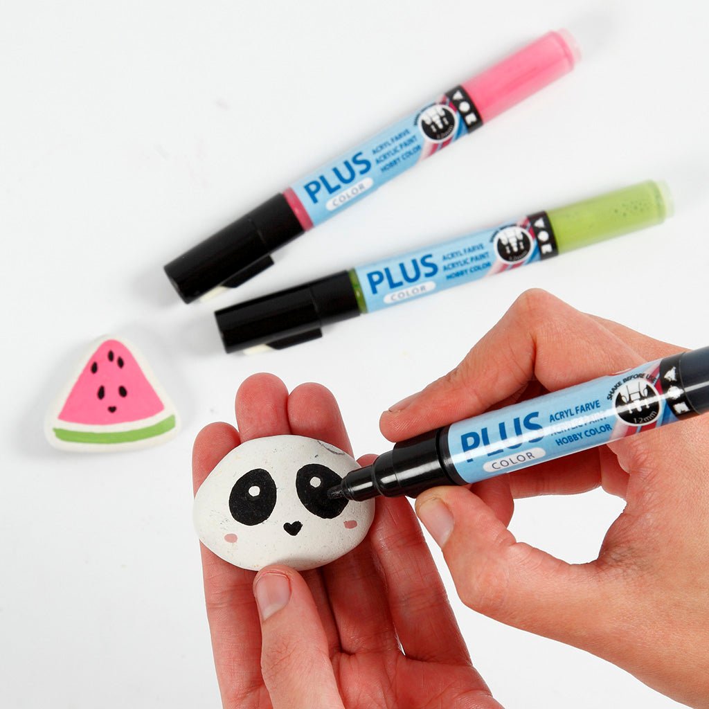 Plus Color Acrylic Paint Marker Pen | Buy Online from The Home Crafters
