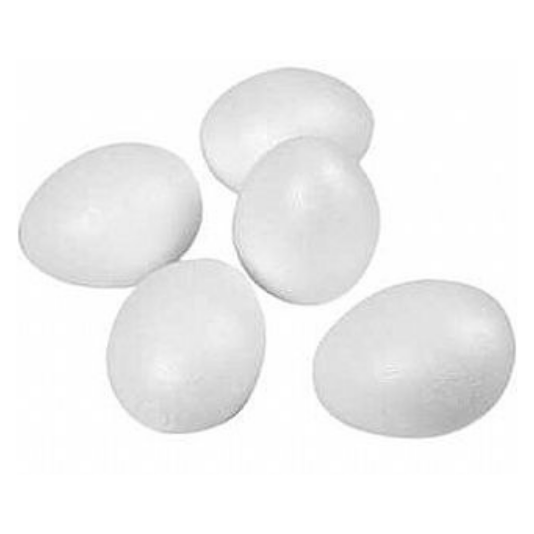 Polystyrene Foam Egg - each | Buy Online from The Home Crafters