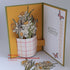 Handmade Pop Up Vase of Daffodils Birthday Card