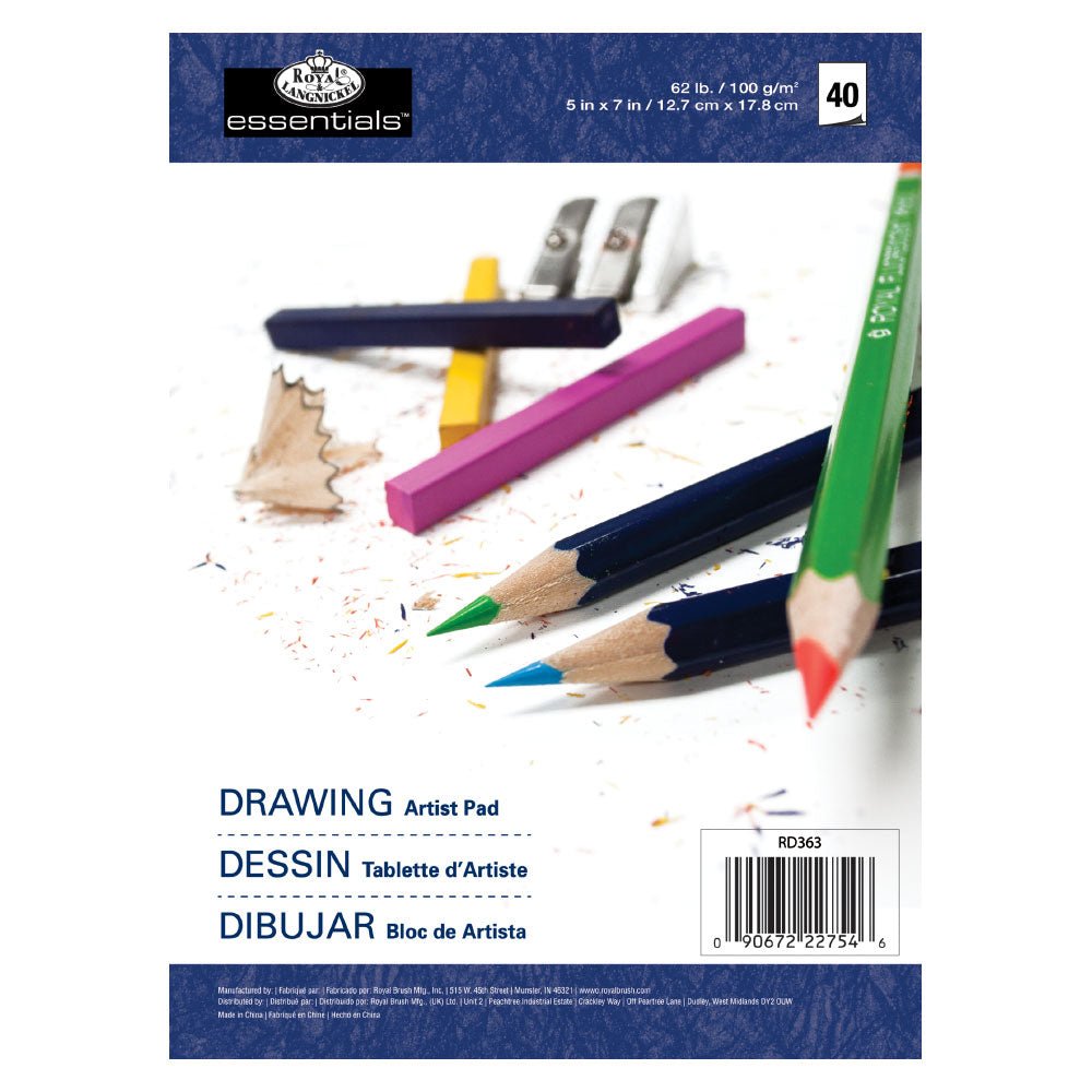 Royal & Langnickel 5x7' Artist Pad - Drawing | Buy Online from The Home Crafters