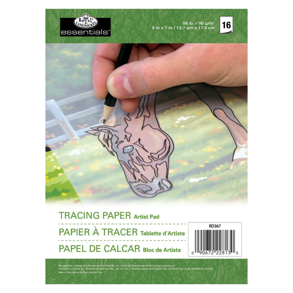 Royal & Langnickel 5x7' Artist Pad - Tracing Paper | Buy Online from The Home Crafters