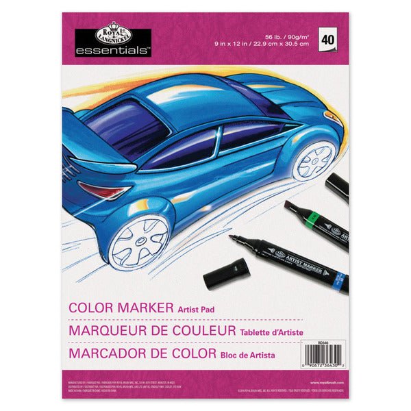 Royal & Langnickel 9x12' Artist Pad - Colour Marker | Buy Online from The Home Crafters