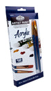 Royal & Langnickel Artist Paint Set with Brushes - Acrylic 12pk | Buy Online from The Home Crafters