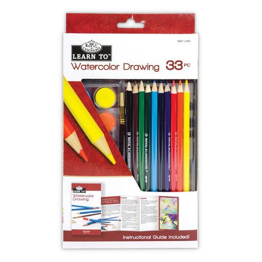 Royal & Langnickel Learn To: Watercolour Drawing: 33pc Art Set | Buy Online from The Home Crafters