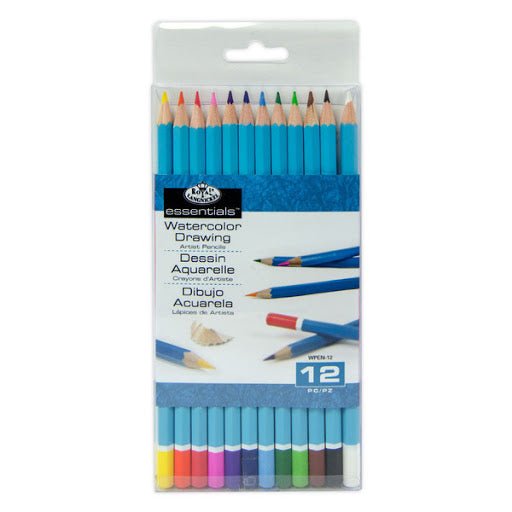 Royal & Langnickel Watercolour Pencil Set - 12pk | Buy Online from The Home Crafters