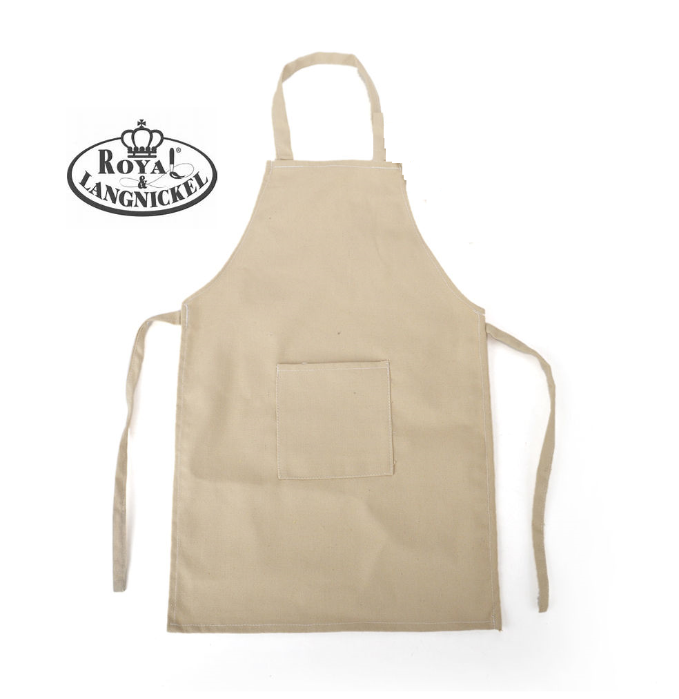Nylon Canvas Artist's Apron - Beige