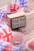 Skull & Cross Buns Artisan Rubber Stamp - Union Jack | Buy Online from The Home Crafters