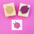 Skull & Cross Buns Artisan Rubber Stamp - Yarn & Needles | Buy Online from The Home Crafters