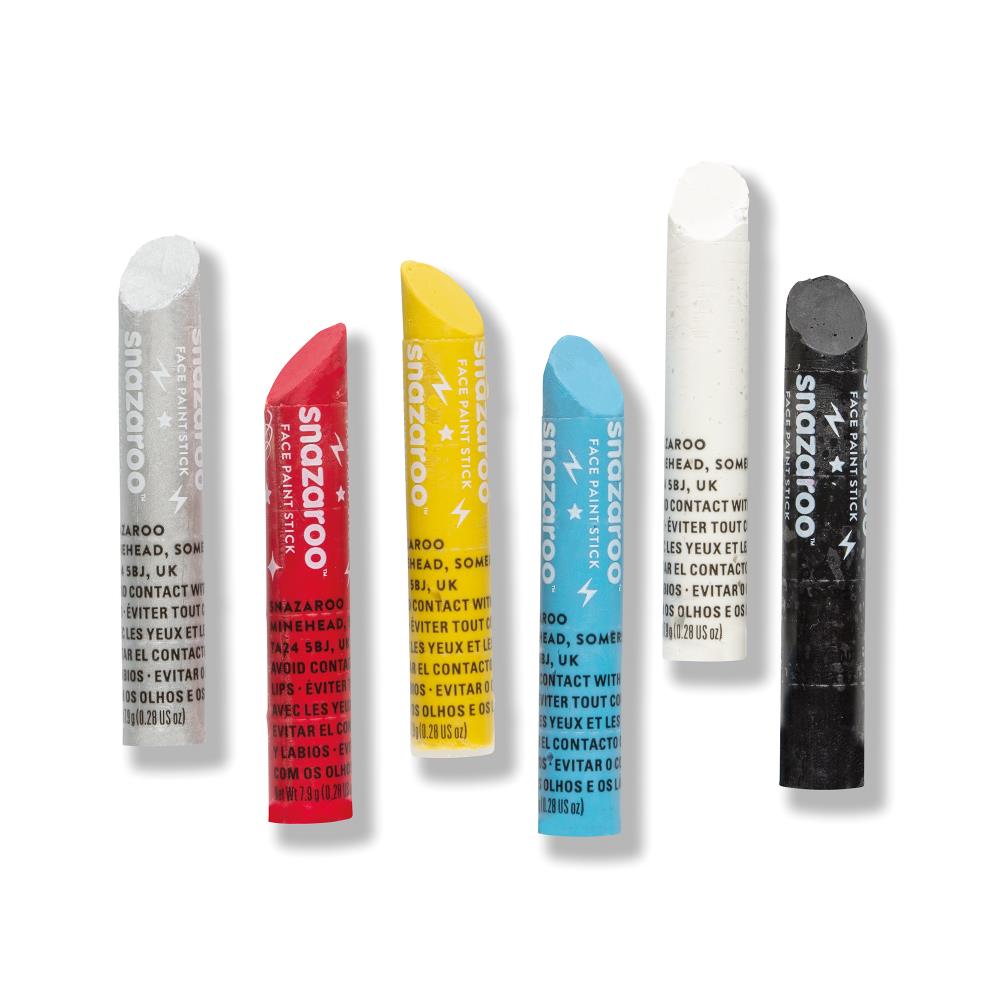 Snazaroo Face Paint Sticks - 5pk | Buy Online from The Home Crafters
