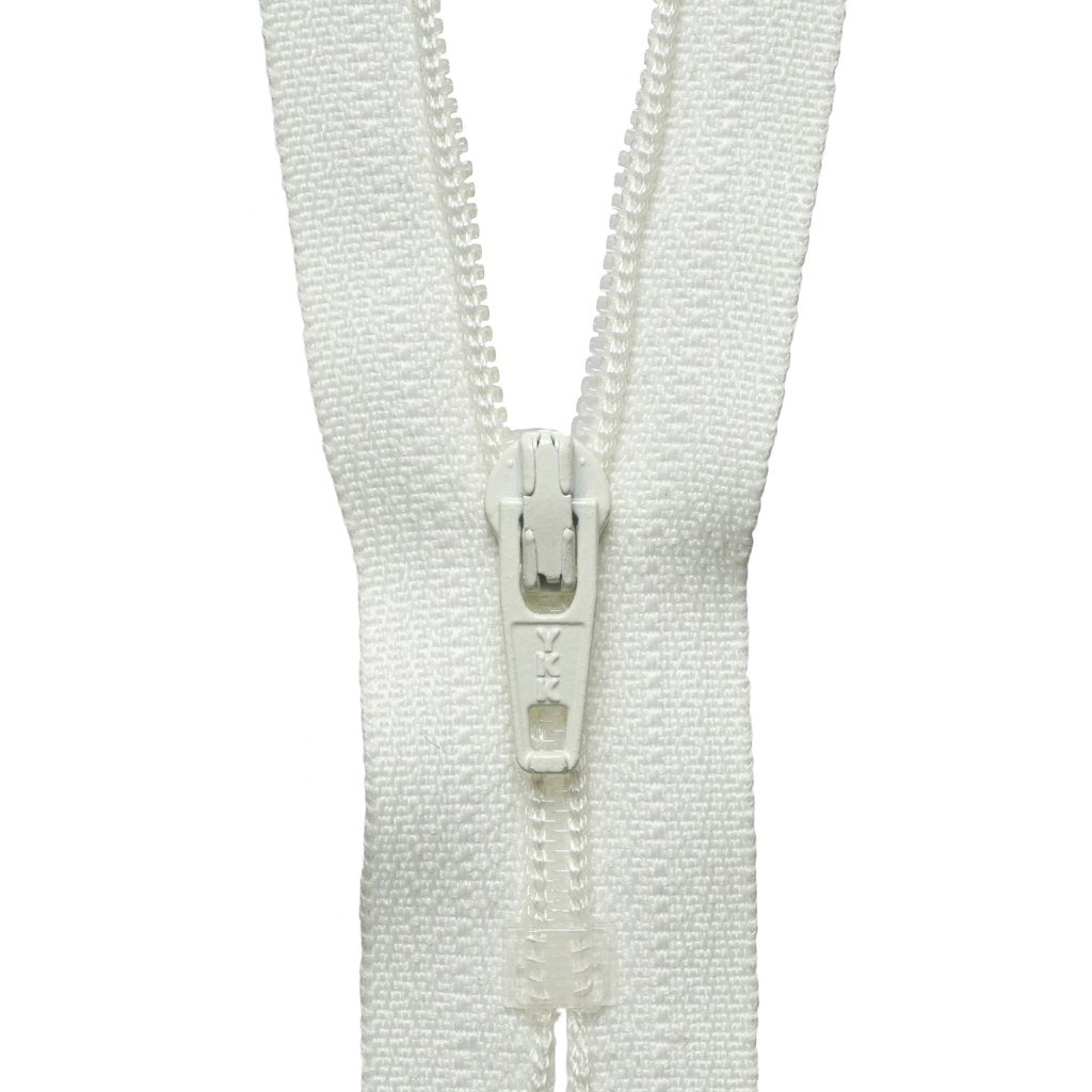 Standard Nylon Closed End Dress/Skirt Zip 502 - Cream | Buy Online from The Home Crafters