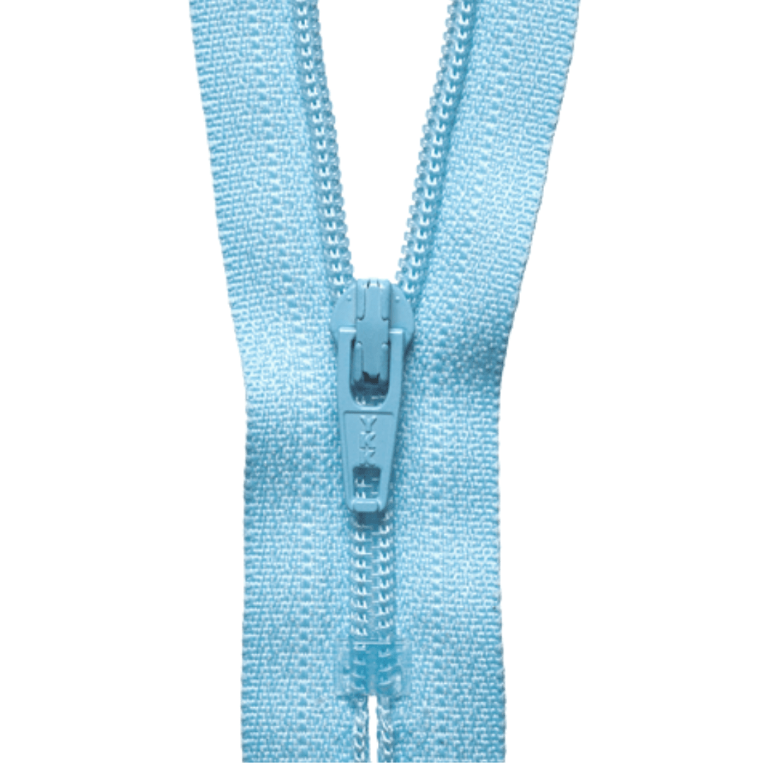 Standard Nylon Closed End Dress/Skirt Zip 545 - Sky Blue | Buy Online from The Home Crafters