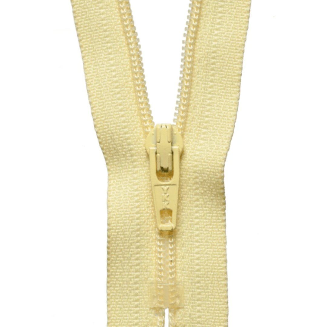 Standard Nylon Closed End Dress/Skirt Zip 802 - Lemon Yellow | Buy Online from The Home Crafters