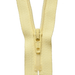 Standard Nylon Closed End Dress/Skirt Zip 802 - Lemon Yellow | Buy Online from The Home Crafters