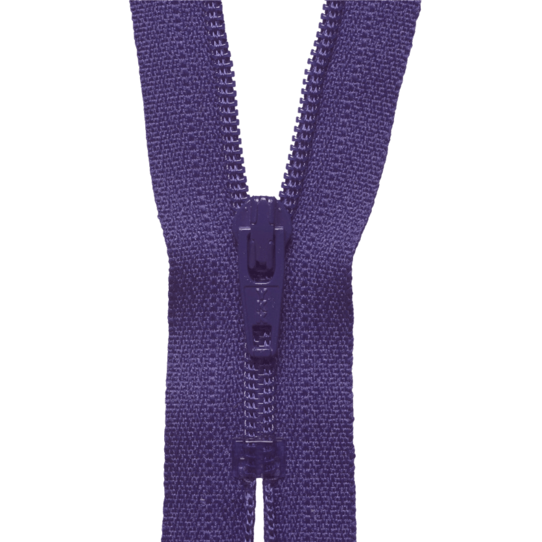 Standard Nylon Closed End Dress/Skirt Zip 866 - Purple | Buy Online from The Home Crafters