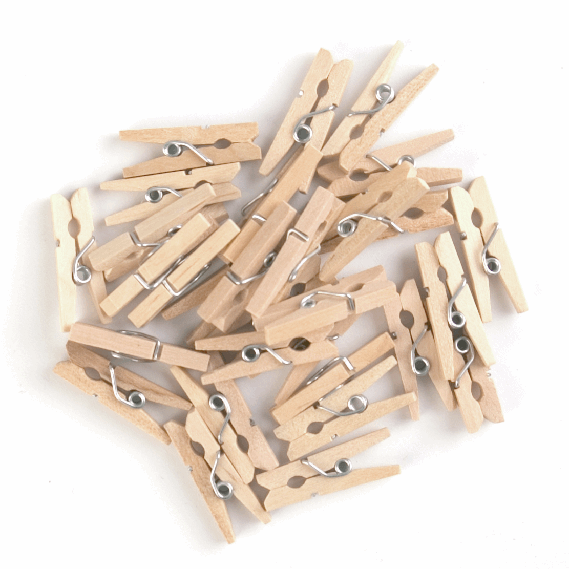 Trimits 25mm Mini Wooden Clothes Pegs | Buy Online from The Home Crafters