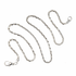 Trimits Fancy Necklace Chain with Clasp: Silver Plated | Buy Online from The Home Crafters