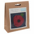 Trimits Felt Kit: Poppy Brooch | Buy Online from The Home Crafters