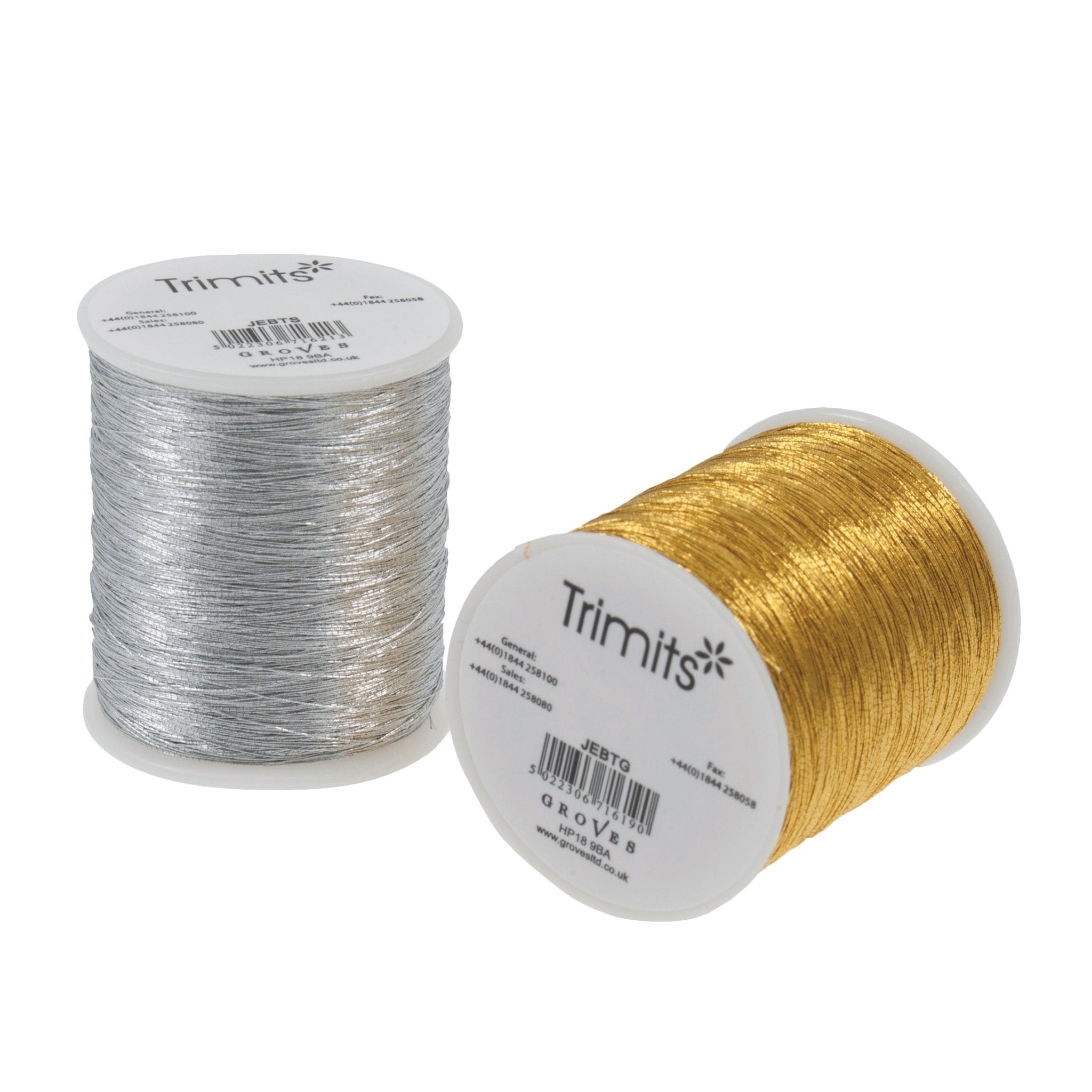Trimits Metallic Embroidery Thread: 180m | Buy Online from The Home Crafters