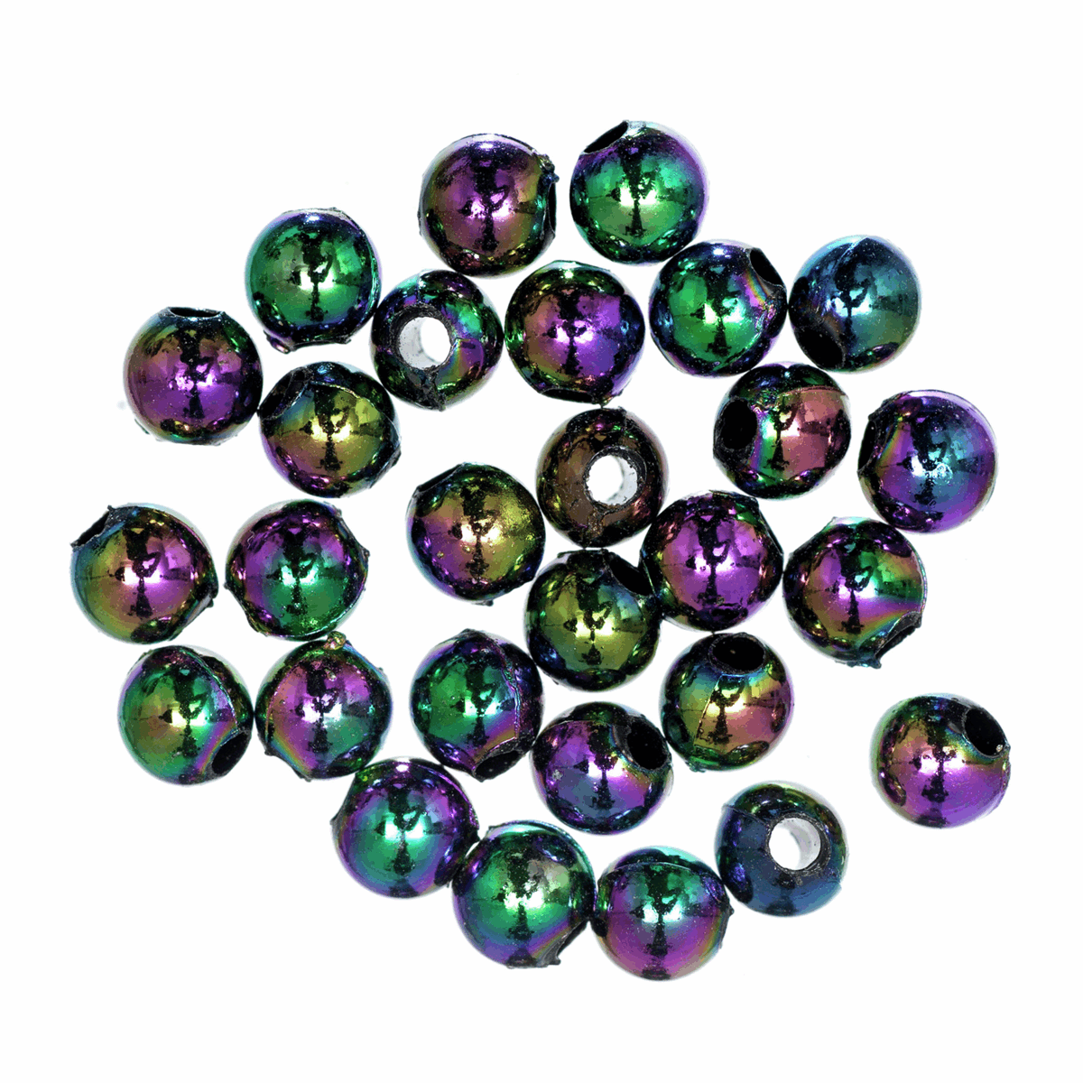 Trimits Plated Beads - Rainbow | Buy Online from The Home Crafters