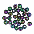 Trimits Plated Beads - Rainbow | Buy Online from The Home Crafters
