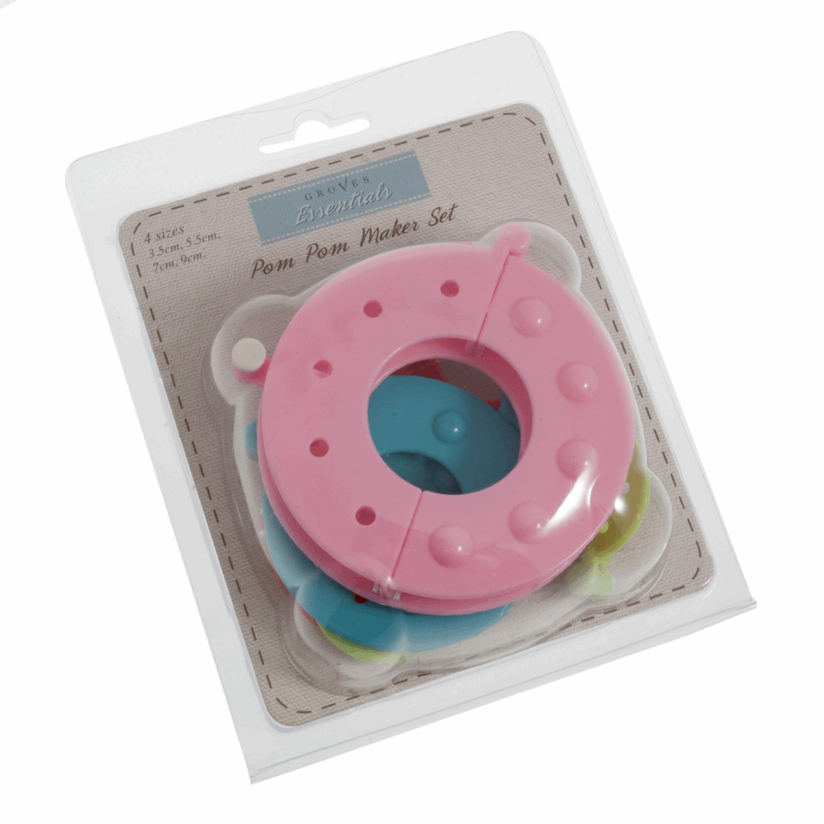 Trimits Pom Pom Maker Kit - 4pc | Buy Online from The Home Crafters