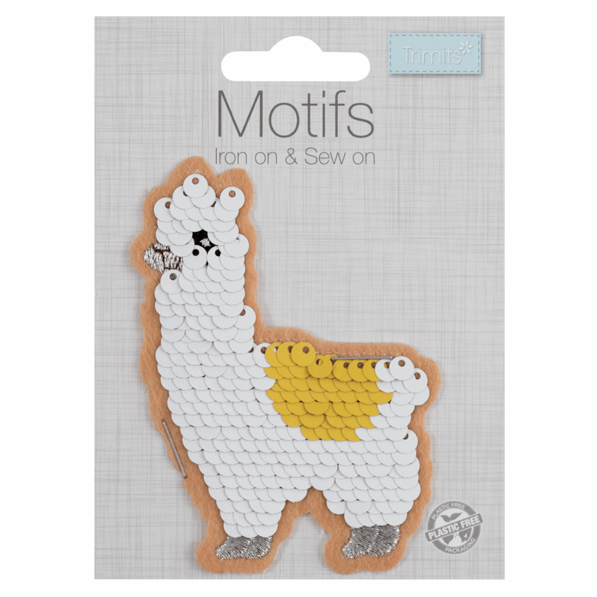 Trimits Stick On, Iron On or Sew On Flip Sequin Motif Patch | Buy Online from The Home Crafters