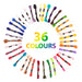 Trimits Stranded Cotton Embroidery Floss: Brights: 36pk | Buy Online from The Home Crafters