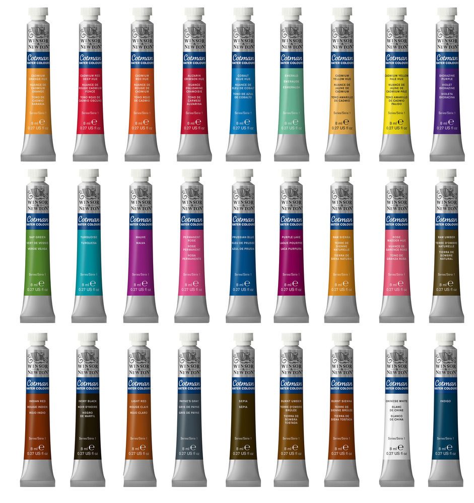 Winsor & Newton Cotman Watercolour Paint Tube - 8ml | Buy Online from The Home Crafters