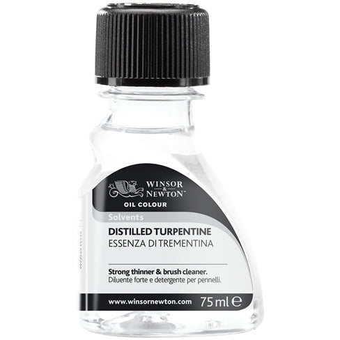 Winsor & Newton Distilled Turpentine - 75ml | Buy Online from The Home Crafters
