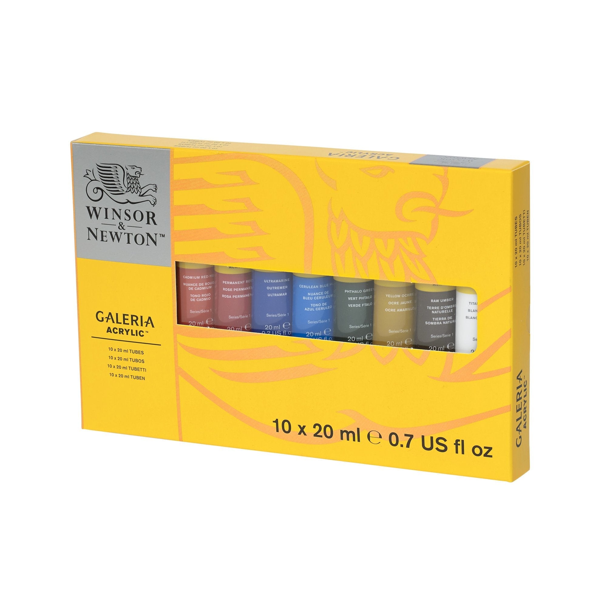 Winsor & Newton Galeria Acrylic Paint 10 Tube Set | Buy Online from The Home Crafters