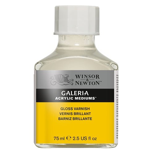 Winsor & Newton Galeria Gloss Varnish - 75ml | Buy Online from The Home Crafters