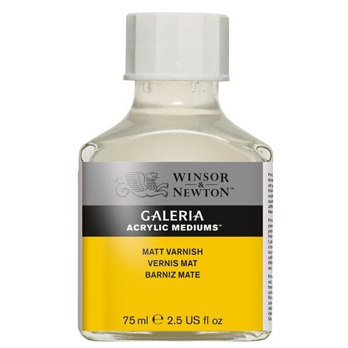 Winsor & Newton Galeria Matt Varnish - 75ml | Buy Online from The Home Crafters