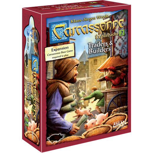 Carcassonne: Traders & Builders Expansion