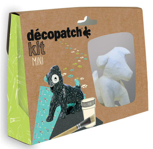 Decopatch Sitting Cat Kit, Halloween Kit, Halloween Craft Kit, Halloween Paper  Mache Kit, Black Cat, Black Kitten 