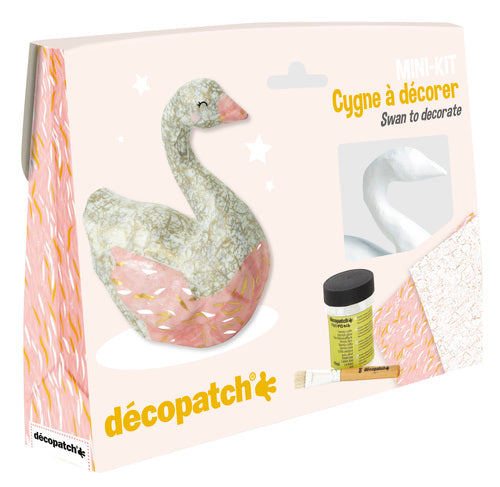 Decopatch Mini Kit - Swan