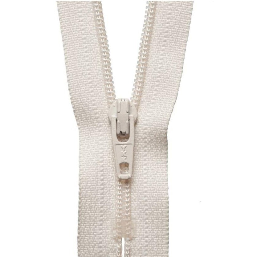 Standard Nylon Closed End Dress/Skirt Zip 031 - Ecru